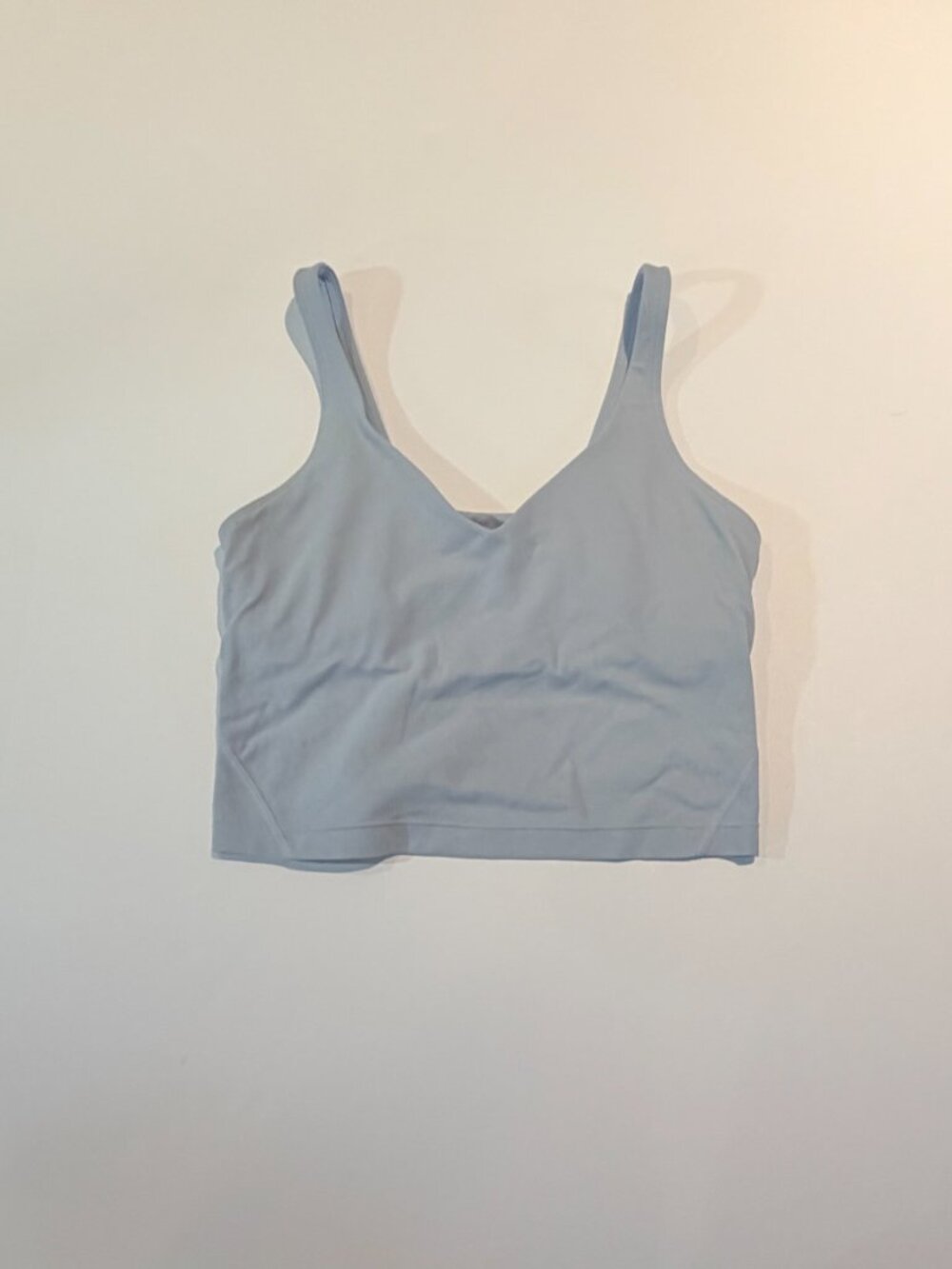 Lululemon Align Tank Light Baby Blue Built-In Bra Size 4 - Picture 2 of 5